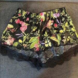 Victoria’s Secret Satin Lace Shorts
